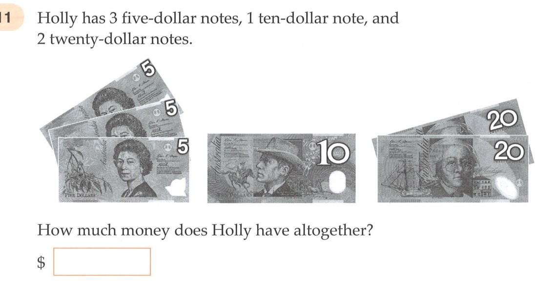 Money - adding notes 2